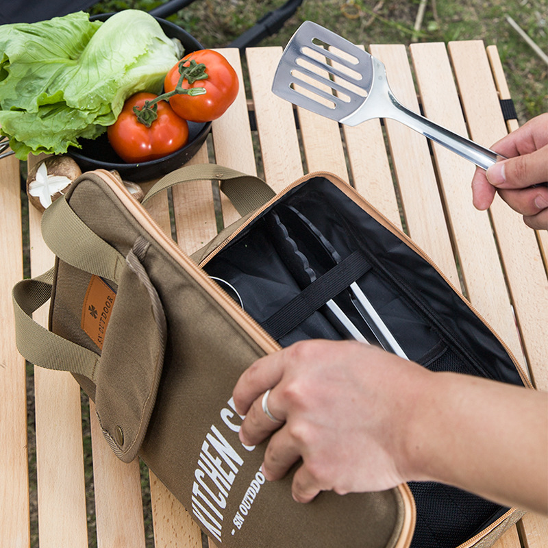 Outdoor Camping Kitchen With Sink - 8pcs 캠핑 주방 조리기구 세트 휴대용