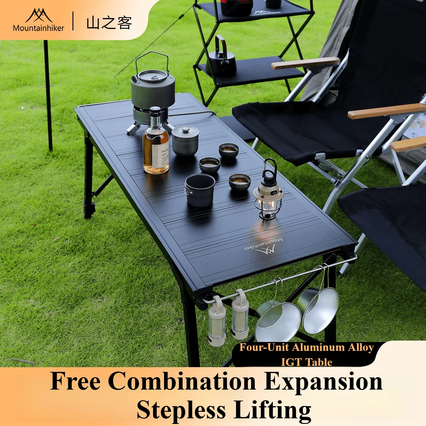 Outdoor Camping Burner - Mountainhiker 캠핑 접이식 리프트 이동식 멀티