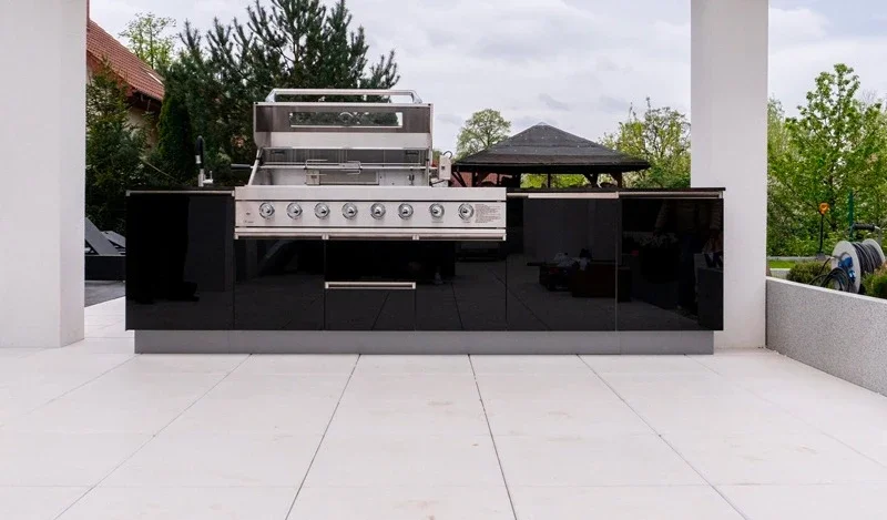 Outdoor Camping Kitchen With Sink - 모듈식 야외 주방 캐비닛 싱크대 포함