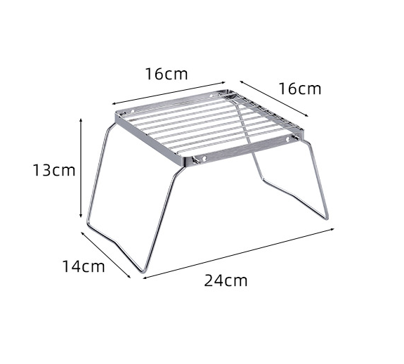 Outdoor Camping Burner - 야외용 스테인리스 스틸 스토브 홀더 캠핑