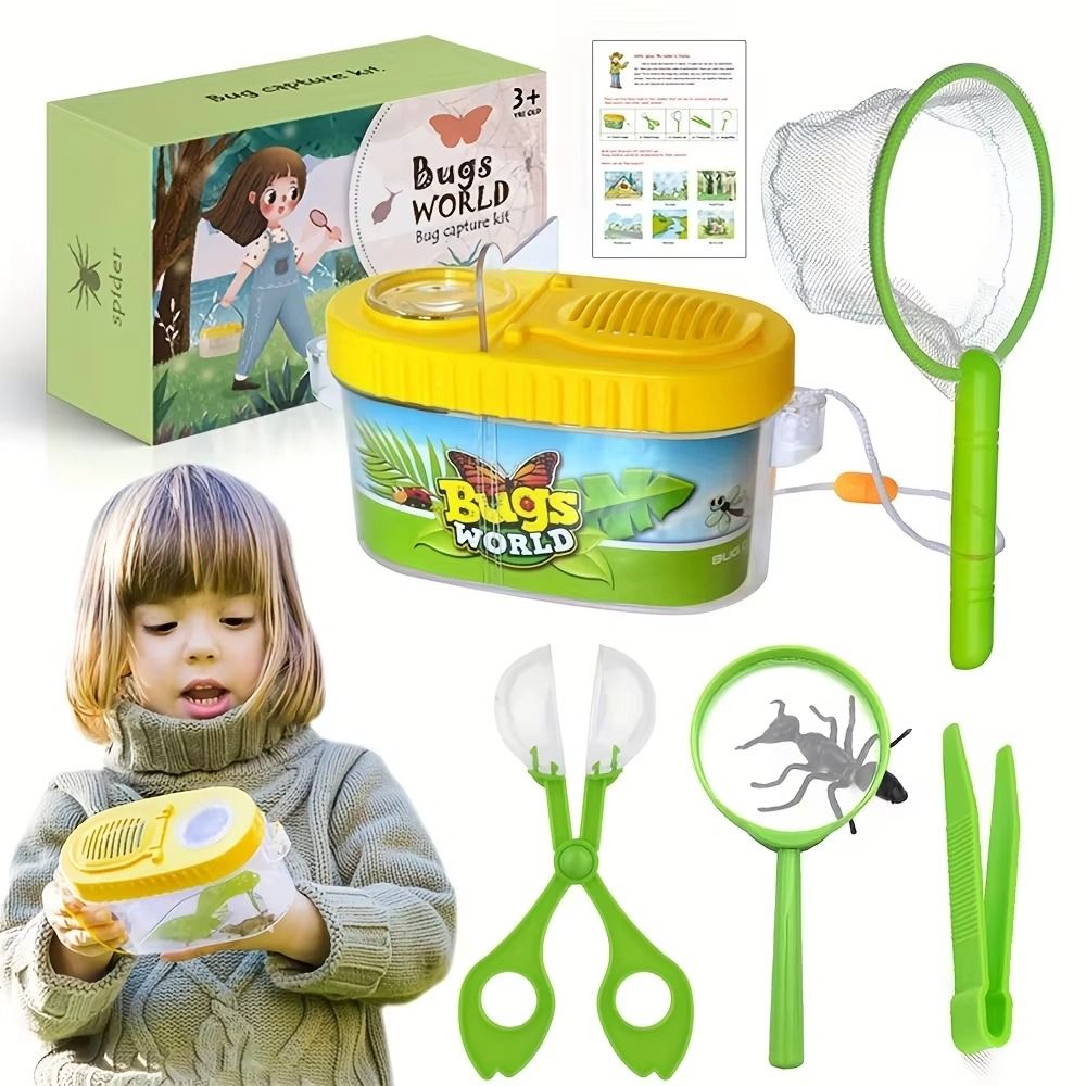 돋보기 포함 야외 자연 탐험 도구 투명 탐험가 키트 캠 - Outdoor Camping Kit 리뷰 및 가격