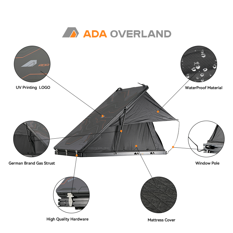 알루미늄 쉘 캠핑 텐트 차량용 RTT 삼각형 팝업 야외 - Outdoor Camping Vehicle 리뷰 및 가격