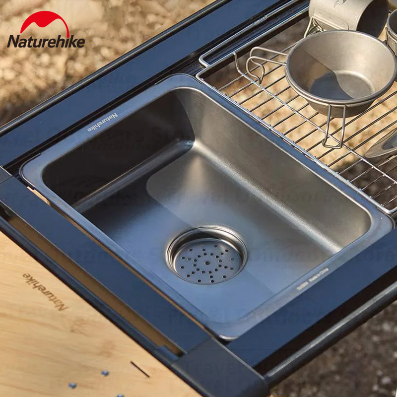 네이처하이크 세척 싱크대 스테인레스 스틸 야외 조리기구 - Outdoor Camping Kitchen With Sink 리뷰 및 가격