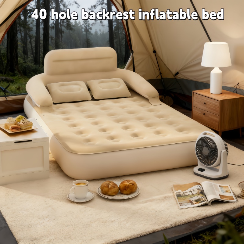 야외 다용도 2인용 캠핑 에어매트 휴대용 등받이 플러시 - Bed Outdoor Camping 리뷰 및 가격