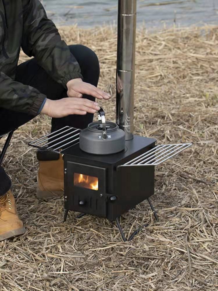 캠핑용 나무 연소 스토브 배낭여행 텐트 스토브 하이킹  - Outdoor Camping Wood Burning Stove 리뷰 및 가격