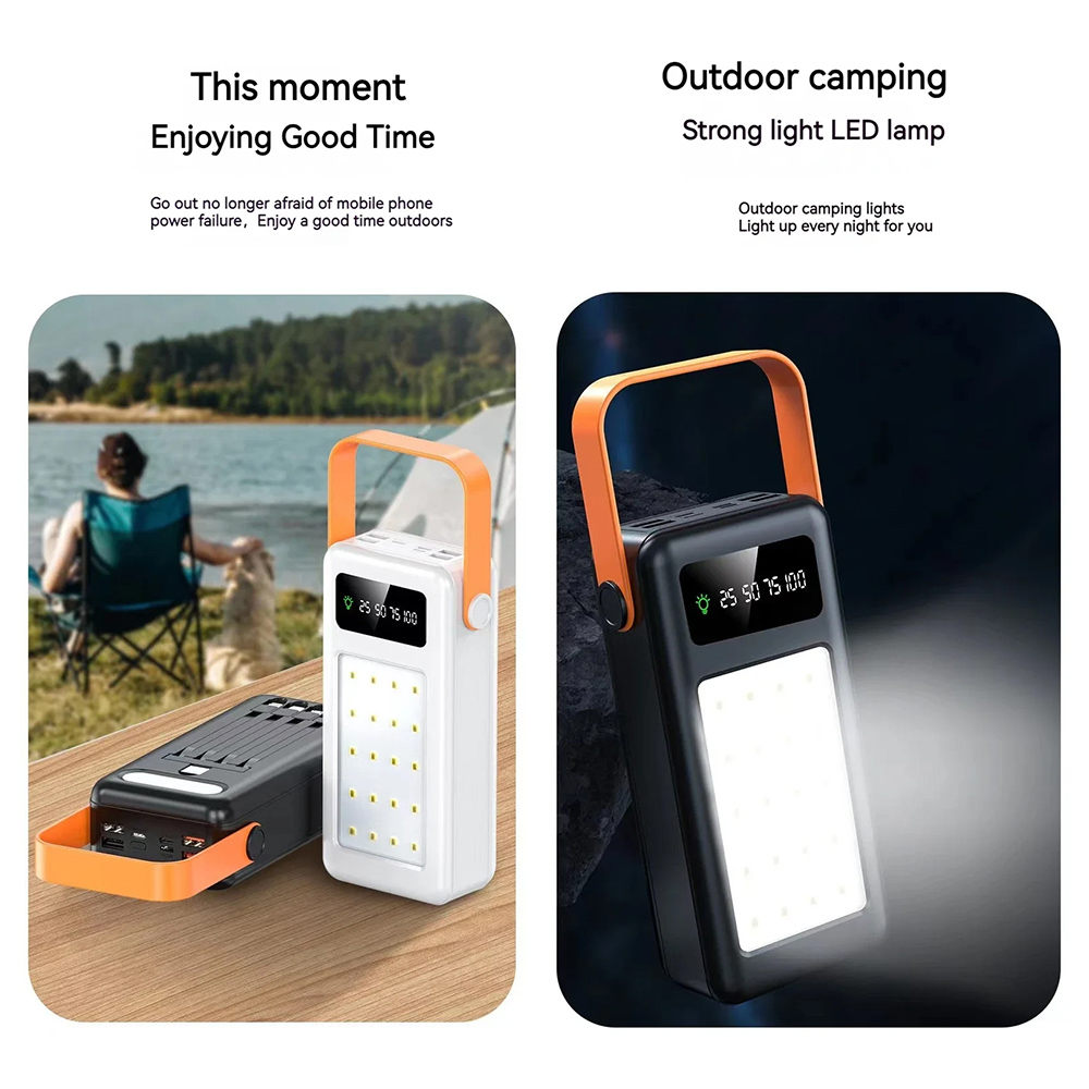 50000mAh 80000mAh 휴대용 파워뱅크 고속  - Outdoor Camping Kit 리뷰 및 가격