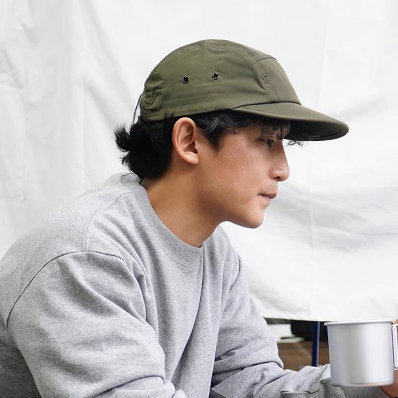한국 패션 캠프 모자, 빠른 건조 5 패널 모자, 단색 - Outdoor Camping Korea 리뷰 및 가격