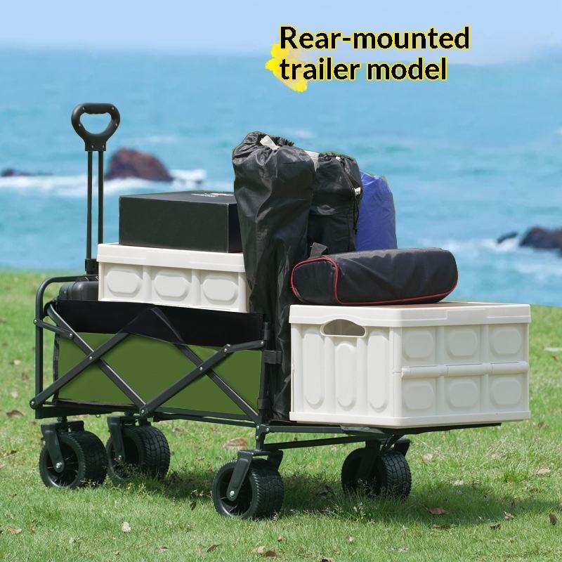 공장 직판 4륜 플랫폼 캠핑 유틸리티 웨건 175kg  - Camp Table Folding 리뷰 및 가격