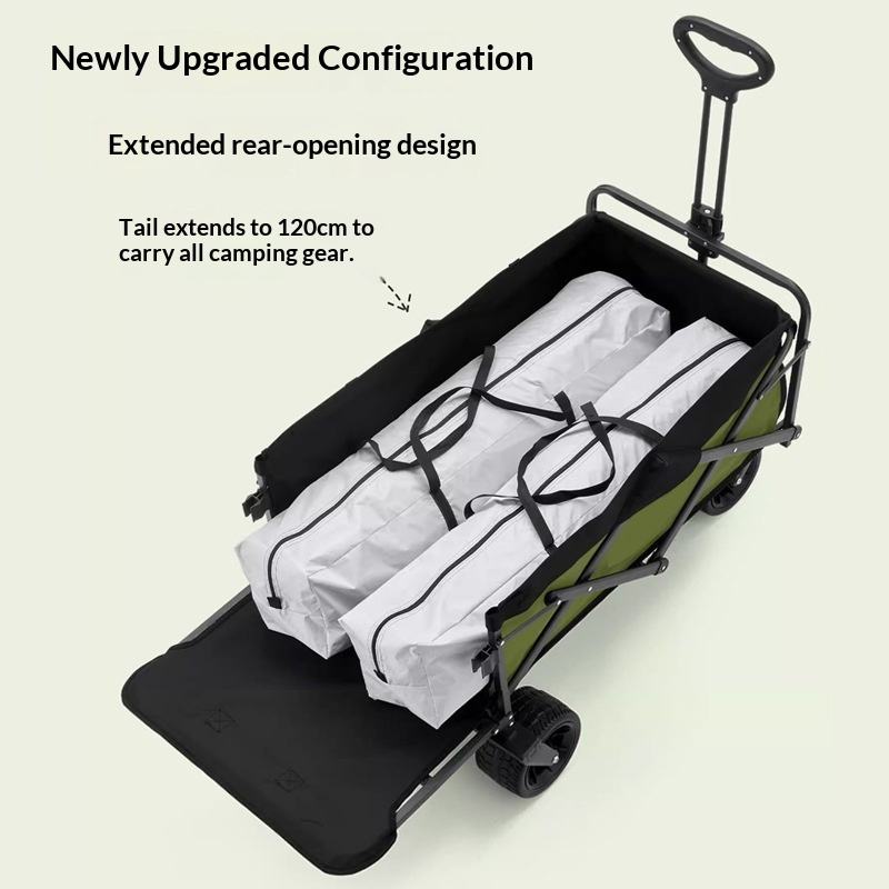 공장 직판 4륜 플랫폼 캠핑 유틸리티 웨건 175kg  - Camp Table Folding 리뷰 및 가격
