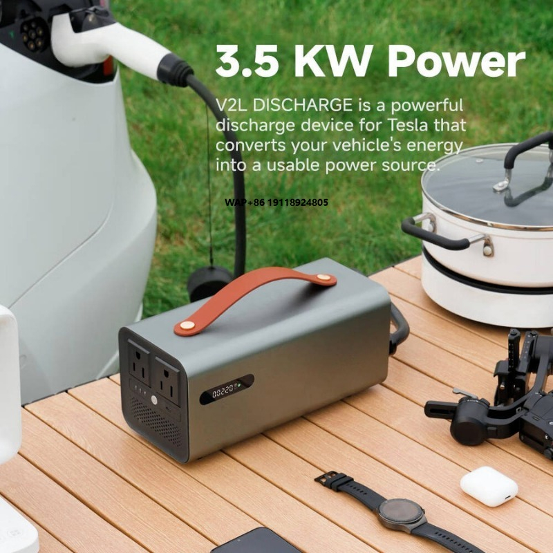 3.5kW NACS V2L 방전 스테이션, EV 차량용 - Outdoor Camping Vehicle 리뷰 및 가격