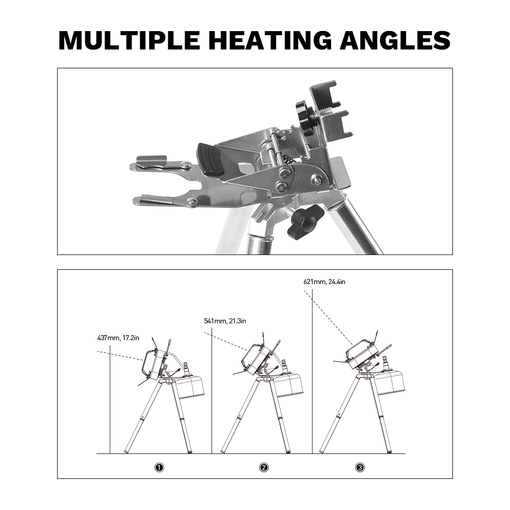 화재 단풍 나무 해바라기 가스 스토브 스탠드 1/4 ' - Outdoor Camping Heater 리뷰 및 가격