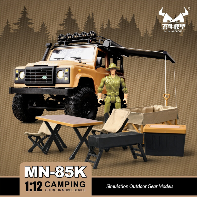 Mn 모델 Mn-85k 1:12 스케일 시뮬레이션 캠핑 - Outdoor Camping Vehicle 리뷰 및 가격