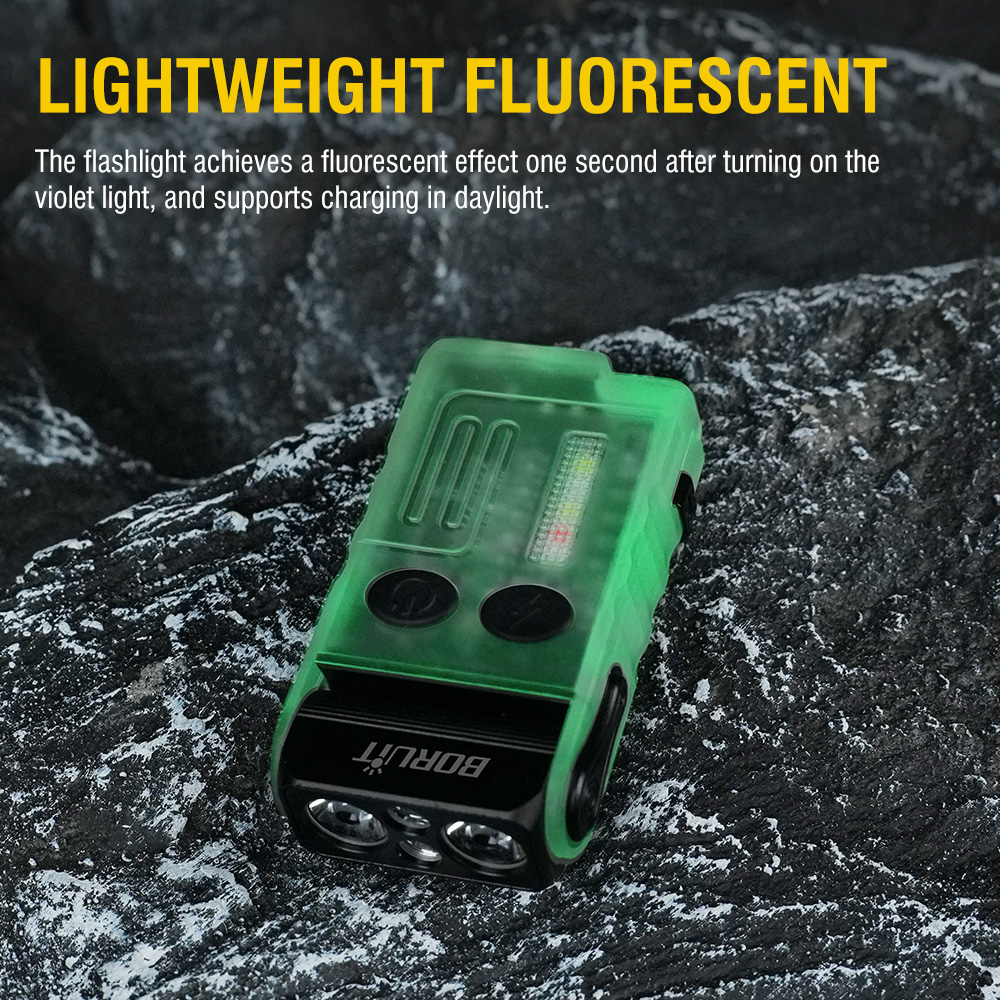 BORUiT V20 형광 버저 EDC LED 키체인 손 - Outdoor Camping Lantern 리뷰 및 가격