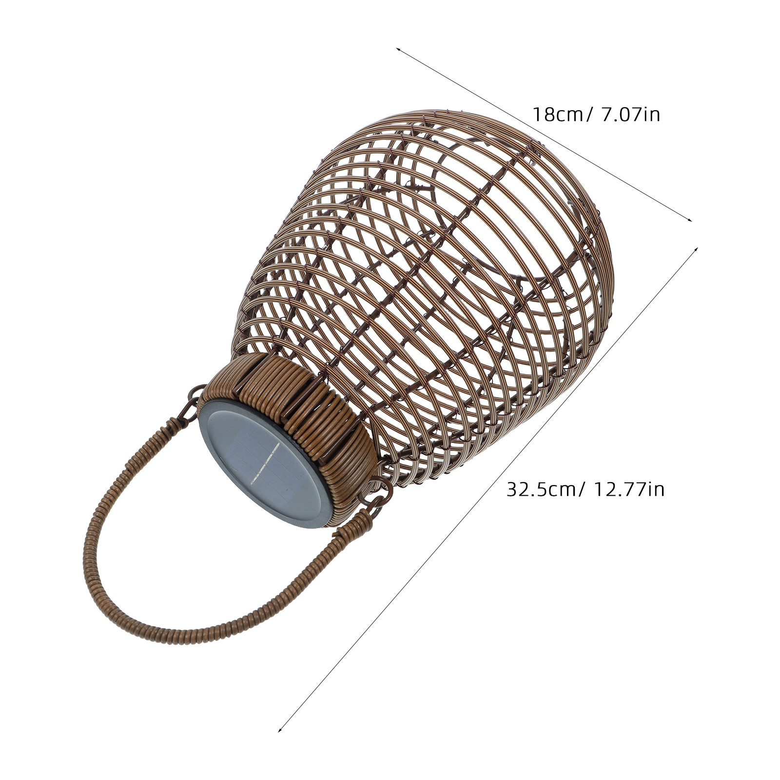 태양광으로 작동하는 라탄 랜턴, 야외 정원용 플로어 램 - Outdoor Camping Lantern 리뷰 및 가격