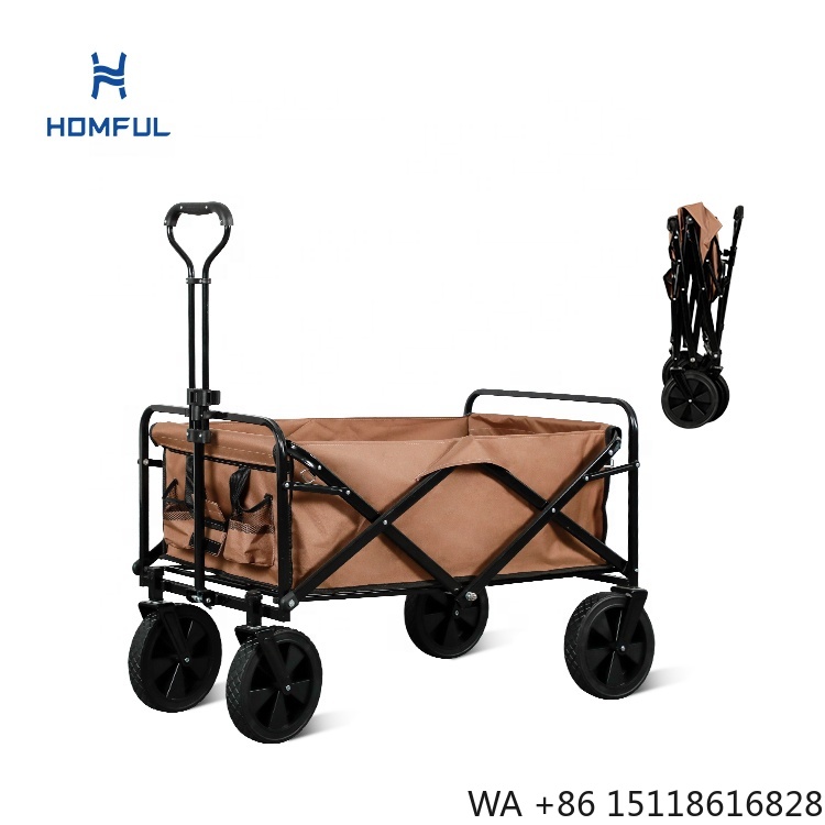 HOMFUL 낚시용 볼러바겐 접이식 캠핑 트롤리 웨건  - Camp Table Folding 리뷰 및 가격