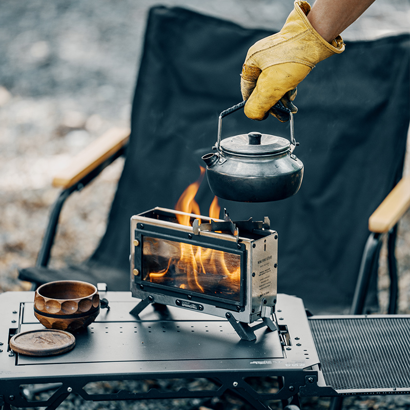 고아웃 스프링힐 나무 난로 휴대용 장작 사각 난로 스테 - Outdoor Camping Heater 리뷰 및 가격