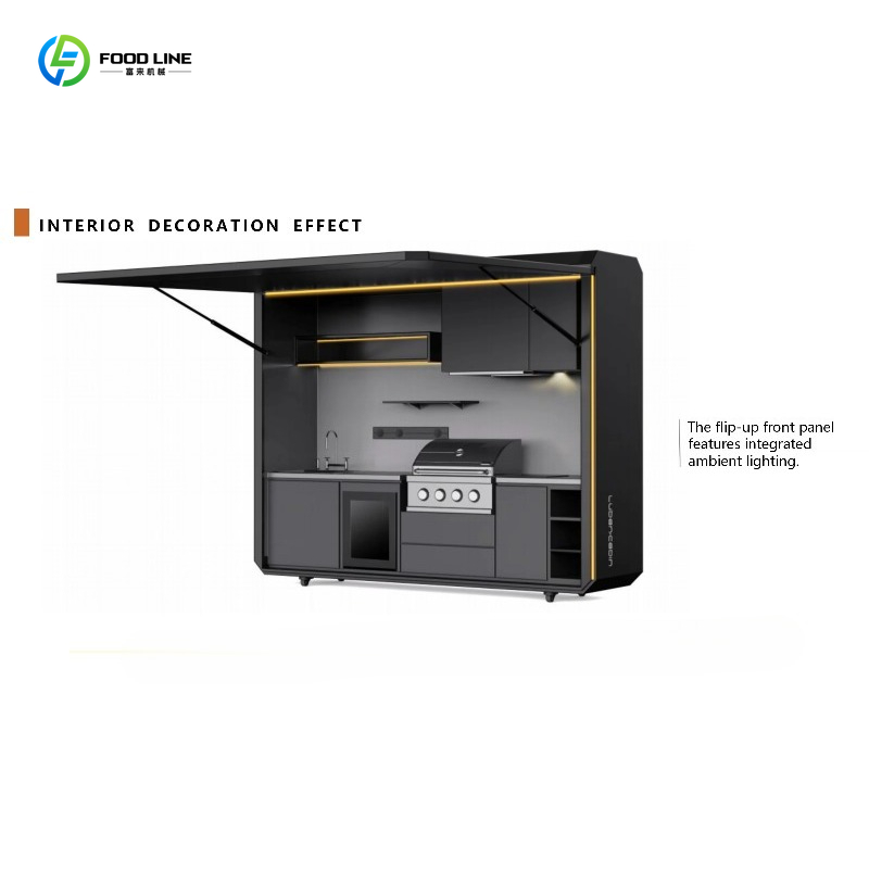 맞춤형 현대식 모듈형 프리미엄 야외 캠핑 주방, 정원용 - Outdoor Camping Kitchen With Sink 리뷰 및 가격
