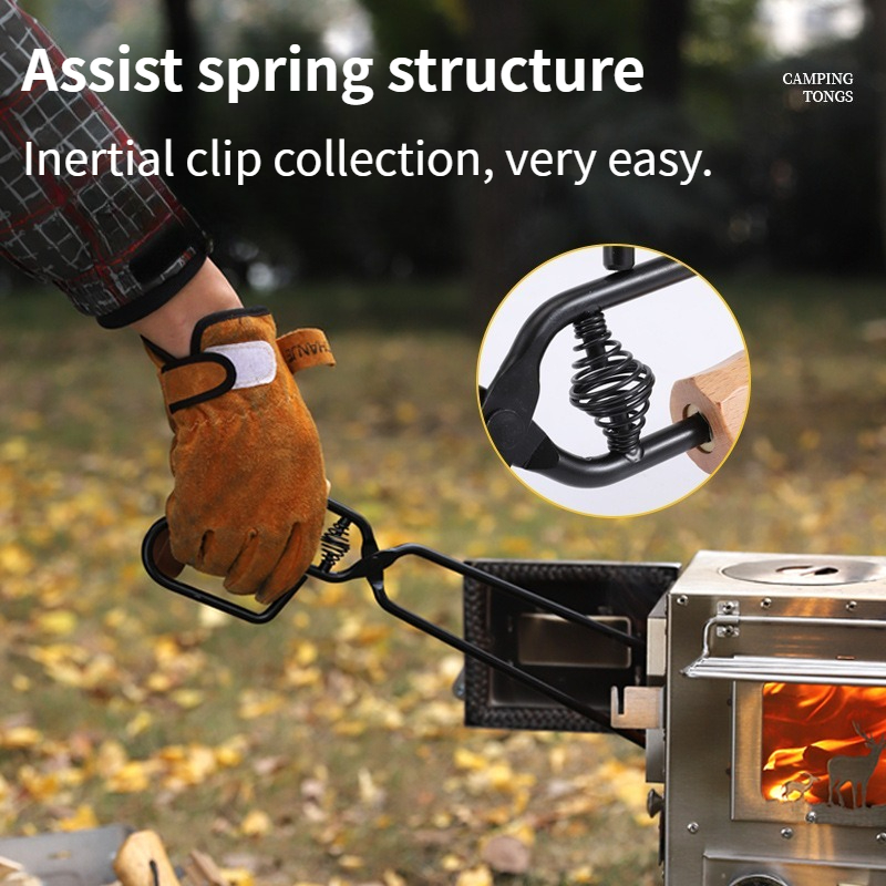 야외용 금속 바베큐 집게, 길고 두꺼워진 내구성 있는  - Outdoor Camping Burner 리뷰 및 가격