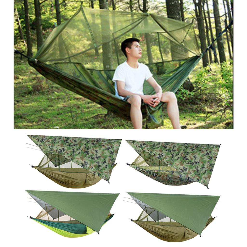 모기장과 방수 천막이 있는 야외 하이킹 해먹, 캠핑,  - Bed Outdoor Camping 리뷰 및 가격