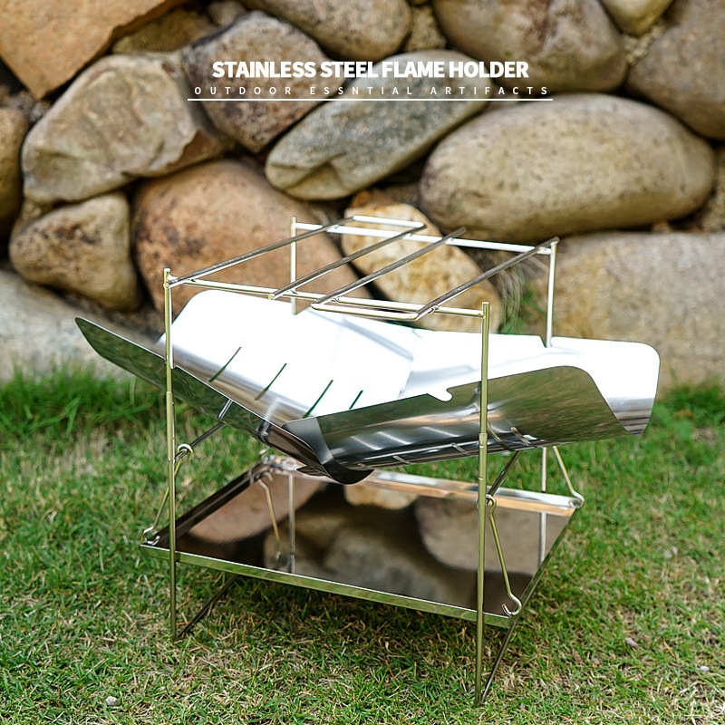 목재 굽기 캠핑 스토브 휴대용 접이식 야외 요리 스토브 - Outdoor Camping Wood Burning Stove 리뷰 및 가격