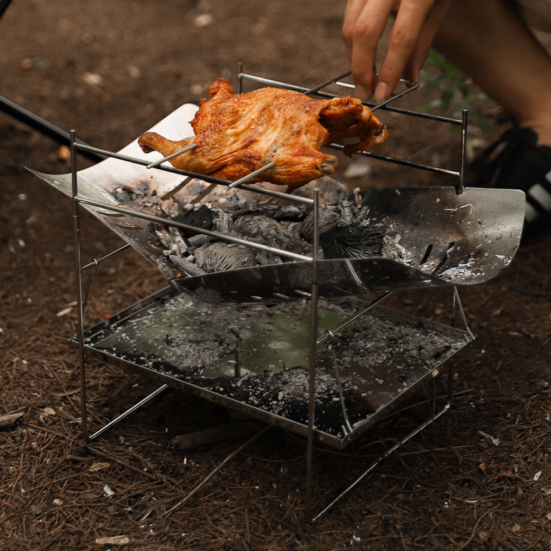 목재 굽기 캠핑 스토브 휴대용 접이식 야외 요리 스토브 - Outdoor Camping Wood Burning Stove 리뷰 및 가격