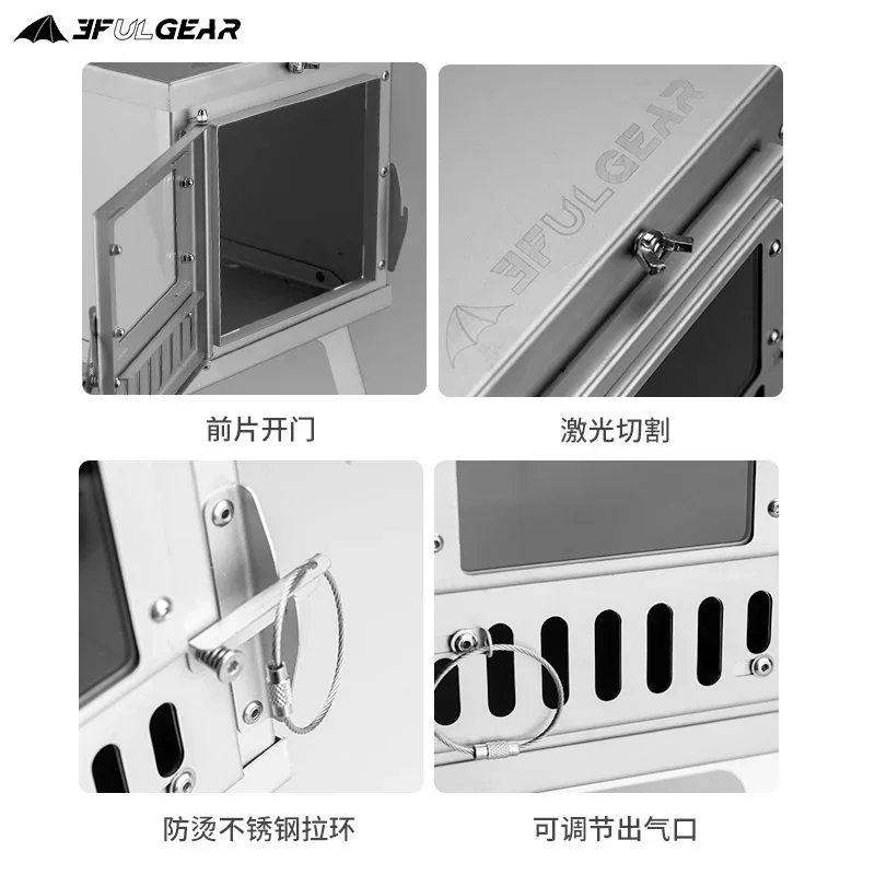 캠핑 텐트 스토브(굴뚝 포함) - 접이식 스테인리스 스 - Outdoor Camping Wood Burning Stove 리뷰 및 가격